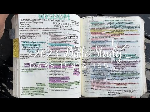 Days 154 & 155 Proverbs 1-6 | Bible study for beginners