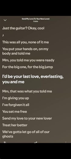 Send my love | Adele #4u #lyrics #fyp #song | send my love adele