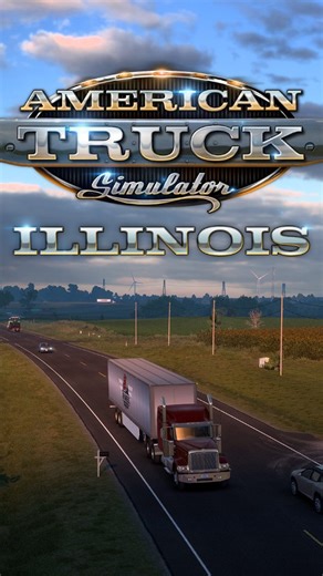 SCS Software on Instagram: "Another look at the Illinois map expansion for American Truck Simulator! From endless prairies and farmland to wind farms and river valleys, the Prairie State is shaping up beautifully. 🚛🌾 Find out more at blog.scssoft.com, link in Bio. 👆 #SCSSoftware #SCS #SCSSOFT #Trucking #VirtualTruckers #Trailers #PCGame #BestCommunityEver #EuroTruckSimulator2 #ETS2 #AmericanTruckSimulator #ATS #Steam #SCS2025 #WorldOfTrucks #WoTr"