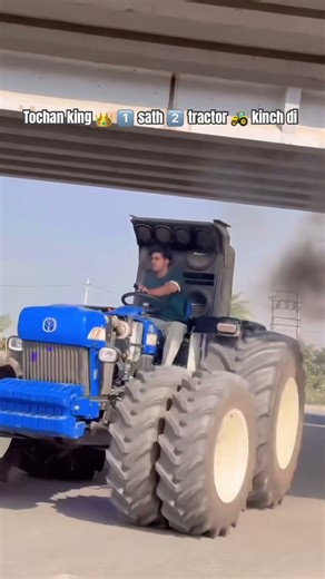 Tochan king 👑 1️⃣ sath 2️⃣ tractor 🚜 kin#automobile #facts #amazingfacts #carengine #partsexpress