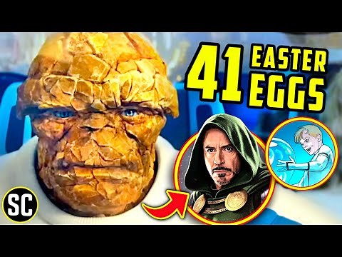 Fantastic Four: First Steps Trailer Breakdown - Doomsday Teaser and Marvel Easter Eggs Explained!