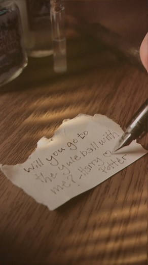 POV: the chosen one writes you a note