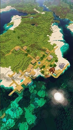 Minecraft Shipwreck Village Seed