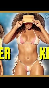 😎AMBER KEATON - Slow Motion - Miami Beach Swim Week 2023 "Part 3"