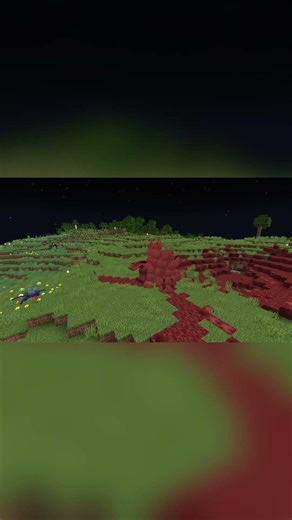 Alien species land on the earth. #minecraft #gamingshorts #minecraftmods #gaming