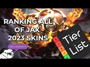 Ranking EVERY Jax (Jaxicopter) Skin 2023 in League of Legends #tierlist
