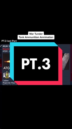War Thunder APDS Shell Animation