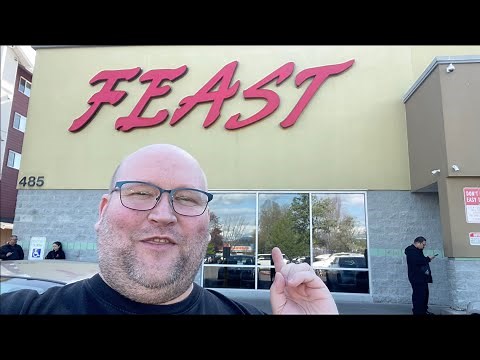 I had a Giant FEAST at the BIGGEST BUFFET I've ever seen in Seattle