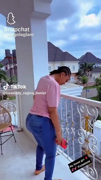 Regina Daniels on TikTok