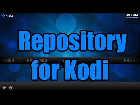 How to make a Repository for Kodi