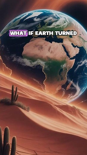 WHAT IF EARTH BECAME A DESERT PLANET? 🌍🔥 | SHOCKING SPACE FACTS #shorts