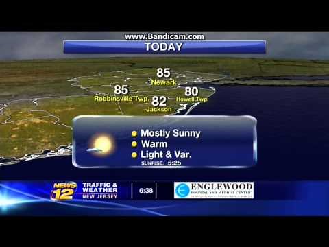 News 12 New Jersey Traffic and Weather 6/16/2014: An Excellent Forecast