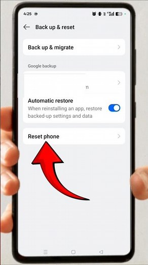 how to reset mobile phone || How to reset redmi phone from setting #shorts #reset #settings