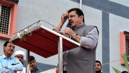 Spoke at the groundbreaking ceremony program for the various development work in the Grant Rs 20 crore in Bagepalli | B.Z Zameer Ahmed Khan