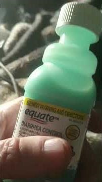 great cure for diarrhea or Allison