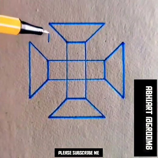 3D block drawing 🥶🥶#3d #3ddrawing #drawing #art #trendingsong #animeartby@Groom8