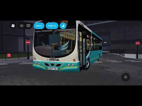 Arriva Bus of the Future (Wright Pulsar 1) (PU58 SAR) Route X58 Metrocentre to Arnold