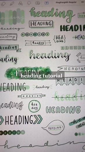 Wann fangt ihr jeweils an für eure Klausuren zu lernen ?💚 #goodnotes #tutorial #ipad #überschrift #goodnotes5 #heading