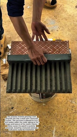 DIY Concrete Wall Panels: Create Stunning Textured Walls with This Easy Mold