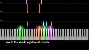 Joy to the World piano tutorial