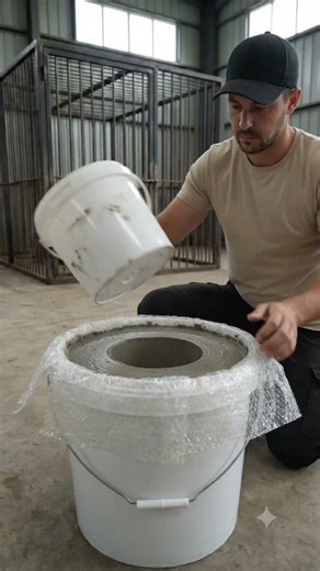 Bubble Wrap Hack for Unique Garden Planter #diy #homedecor #diycrafts #satisfying #classicwood