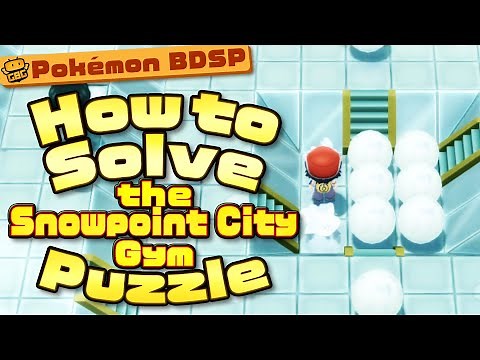 Pokémon BDSP - How to Solve the Snowpoint Gym Puzzle