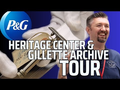 Exploring Razor History Part 1 of 2: Gillette Collector Tours P&G Heritage Center & Archive 🪒🕰️