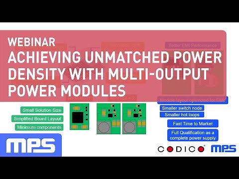Achieving Unmatched Power Density with Multi-Output Power Modules