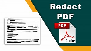 How to redact a pdf document in Adobe Acrobat Pro DC 2022