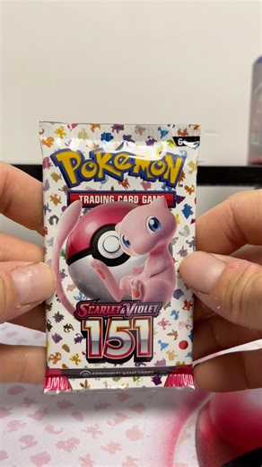 SIR pull from 4 packs of 151!