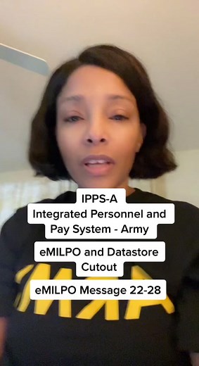 IPPS-A Integrated Personnel and pay system- Army #Humanresource #IPPS-A #Personnel #emilpo #Army #Soldier #USArmy #Military #Miltok #MiltokCommunity #FYP #ForYouPage