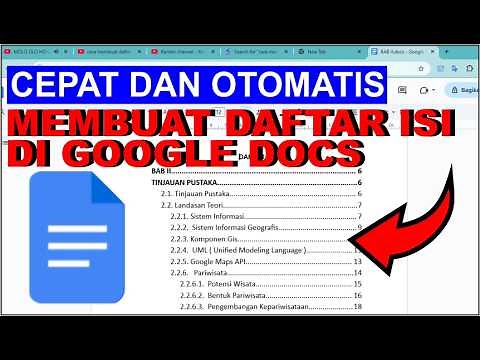 How to Automatically Create a Table of Contents in Google Docs | Google Docs Tutorial