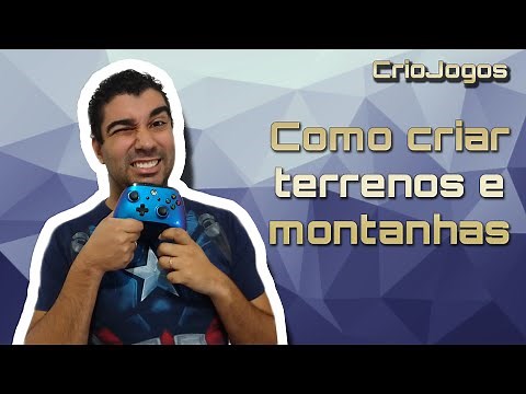 Unity 3D Aula 3 - Como CRIAR TERRENOS e MONTANHAS