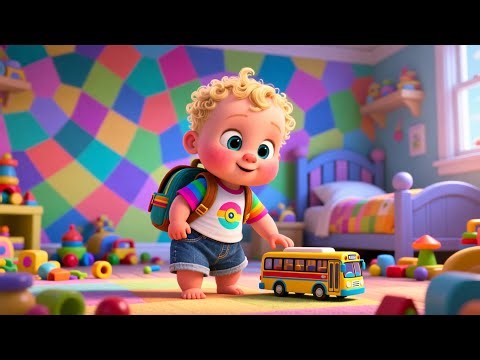 Fun with Baby and Bus 🚌🎶 Playful Learning Adventure for Kids | Preschool Song