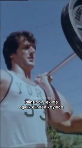 He tore his pectoral muscle before filming Rocky 2.
