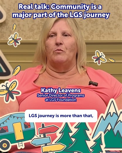 💜 For families living with Lennox-Gastaut Syndrome (LGS), the journey is never just medical, it’s deeply personal.​ ​ As Kathy from LGS Foundation shares, we need to look at what each individual family brings to the table to form a larger community of support. These moments of connection are what make the path forward a little brighter. ​ ​ Learn more about how we support families living with LGS through resources and partnerships that strengthen community connection from educational programs a