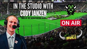 4.6K views · 14 reactions | Cody Janzen, the voice of your Saskatchewan Rush, joined the show earlier today to breakdown game 2 of the NLL semi-final tomorrow night. Keys to the game, Rush players who are flying under the radar, the fallout from game 1's chippy ending... a bunch of great lacrosse talk here! #GoRush #yxe - The Clayton Kroeker Show | 92.9 The Bull | Facebook