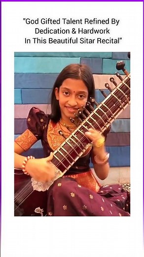 Classical instrumental Sitar By Anagha Sukhatankar #sitar #icmtabla #classical #music #shrots