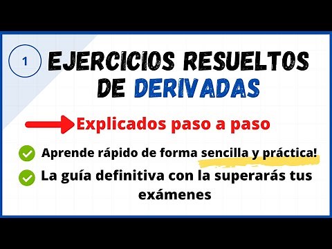 Ejercicios derivadas | Resueltos paso a paso