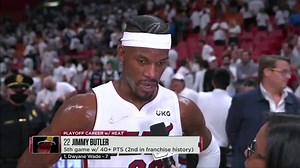 Jimmy Butler post game interview talks Game 1 after a record-setting 41pt in 41 min: 'I continue to play basketball the right way | NBA NEWS AND VIDEOS
