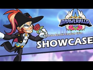 Brawlhalla Tuxedo Bandit Caspian Skin Showcase