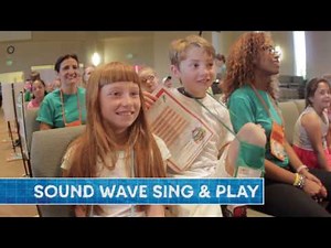 Sound Wave Sing and Play at Maker Fun Factory | Group VBS 2017
