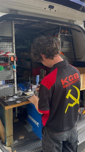 KGB Security - Brisbane ⚒️ on Instagram: "Spend the day with our locksmith Ethan! We had the opportunity to complete a rekey of the @qocs.org.au to a KGB restricted system last week! Come with us to site to chat with Ethan about the benefits of a restricted system ⚒️🔐"