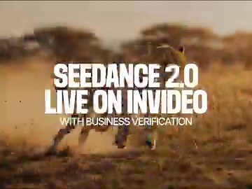 Seedance 2.0 is now live on invideo for Max, Generative, and Team plan users.@BytePlusGlobal's most advanced video model — and arguably the most controllable AI video model ever released.Multimodal input. Motion replication from reference videos. Native audio-video generation in one pass. Character consistency that actually holds. Director-level camera control. Real-world physics.This isn't prompt-and-pray. This is a production tool.Only available through business email verification for all regi