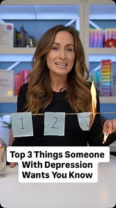 👉 The last one is the most important! What else would you add to these? Share in the comments what you wish everybody understood about depression. Pick up a copy of my bestselling books or follow me for more ❤️ | Dr Julie