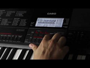 Casio CT X700 Song Mode Tutorial Part 1-1: Song Selection and Playback Controls