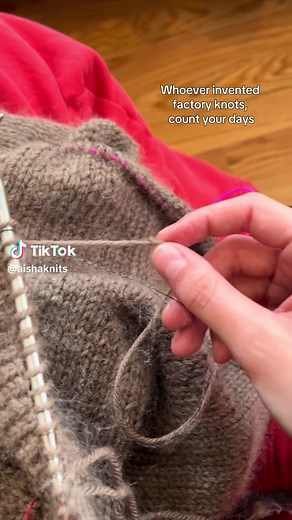 Wool Blend Sweater Knitting Woes