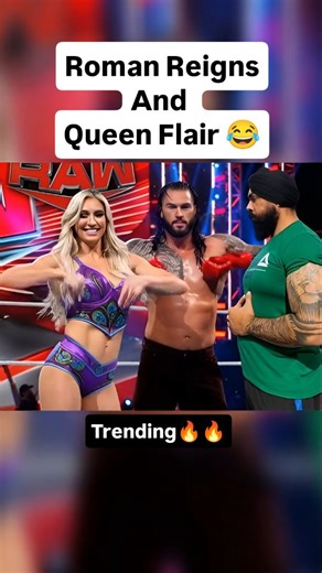 Roman reigns Dancing on viral Dhurandhar movie song with Queen Charlotte flair😂. . . . #romanreigns #charlotteflair #dhurandhar | Super Khalsa - Pro Wrestler