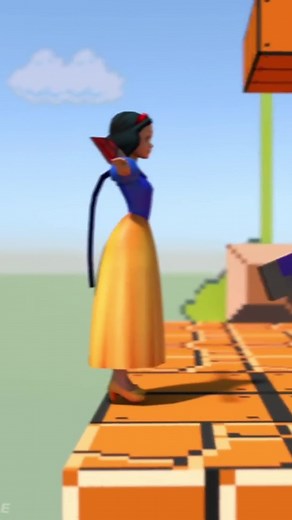 Welcome to the new version of your childhood stories 🌝 #memeanimation #softbodyanimation #disneyminus #minecraftedits #stevefinalsmash #smashbrosultimate #snowwhite