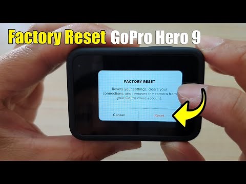 GoPro Hero 9: How to Factory Reset